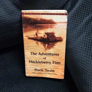 “The Adventures Huckleberry Finn” Mark Twain book